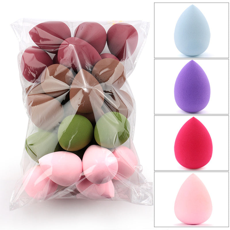 10/20 Pcs Soft Mix Color Makeup Sponge Face Beauty Cosmetic Powder Puff for Foundation Cream Concealer Make up Blender Tools