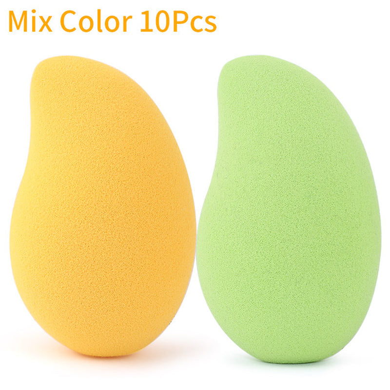 10/20 Pcs Soft Mix Color Makeup Sponge Face Beauty Cosmetic Powder Puff for Foundation Cream Concealer Make up Blender Tools