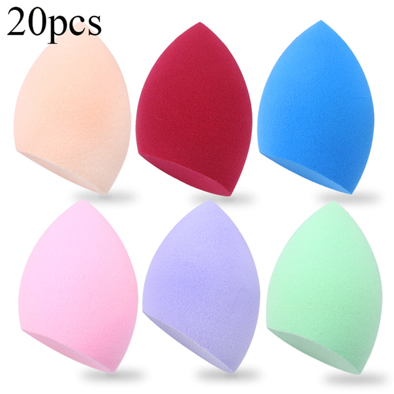 10/20 Pcs Soft Mix Color Makeup Sponge Face Beauty Cosmetic Powder Puff for Foundation Cream Concealer Make up Blender Tools