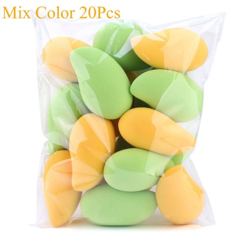 10/20 Pcs Soft Mix Color Makeup Sponge Face Beauty Cosmetic Powder Puff for Foundation Cream Concealer Make up Blender Tools