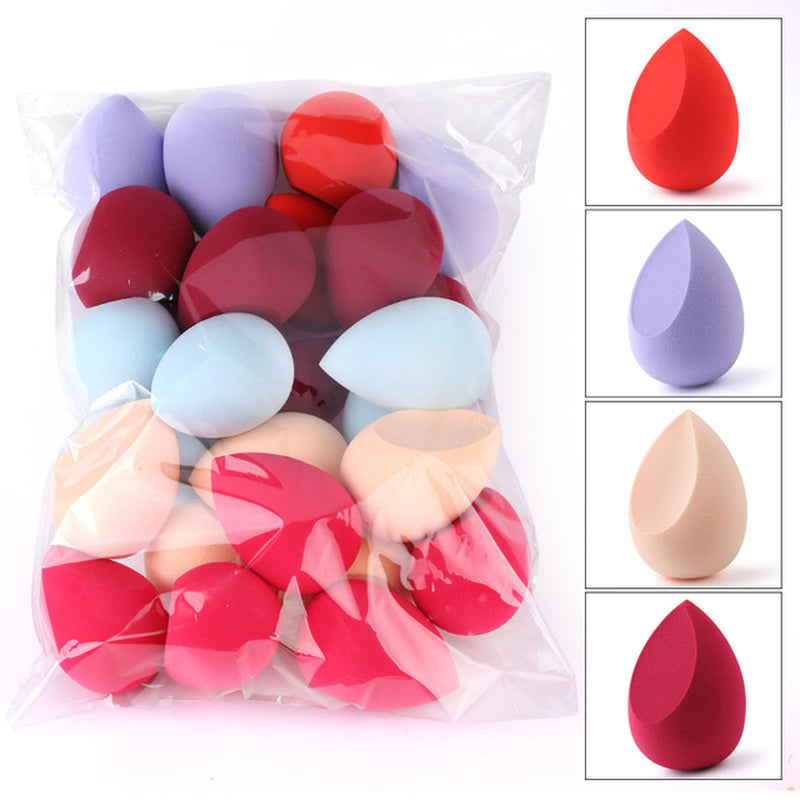 10/20 Pcs Soft Mix Color Makeup Sponge Face Beauty Cosmetic Powder Puff for Foundation Cream Concealer Make up Blender Tools