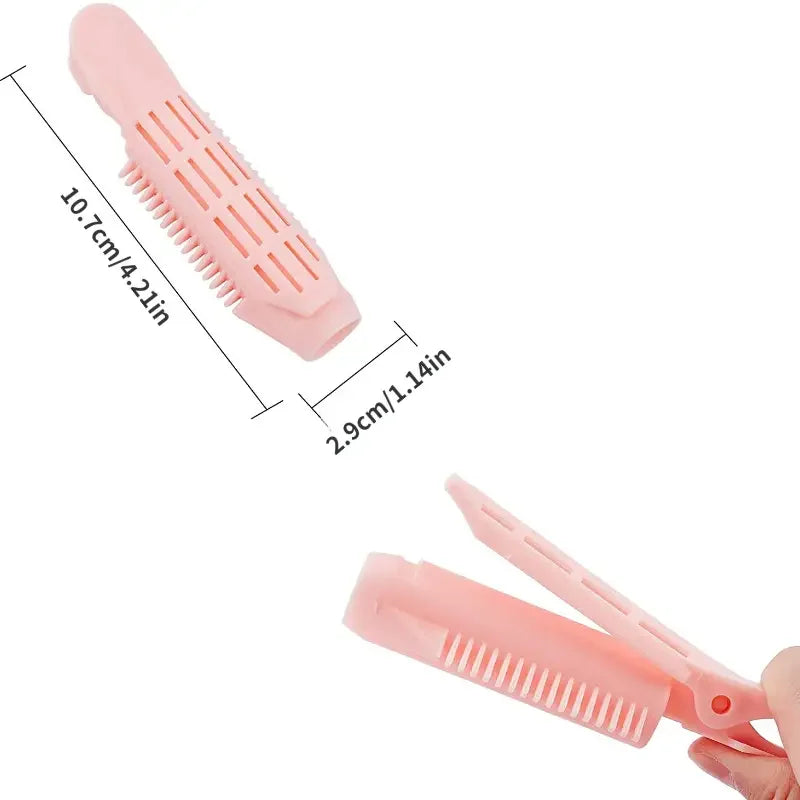 4Pcs/Set Hair Curler Clips Volumizing Hair Root Clips No Damage Hair Curler Hair Styler DIY Tool Salon Hair Styling Tools